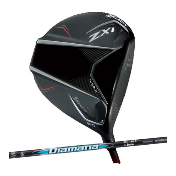 ダンロップ スリクソン ZXi MAX ドライバー Diamana ZXi 50 カーボンシャフト［DUNLOP SRIXON］