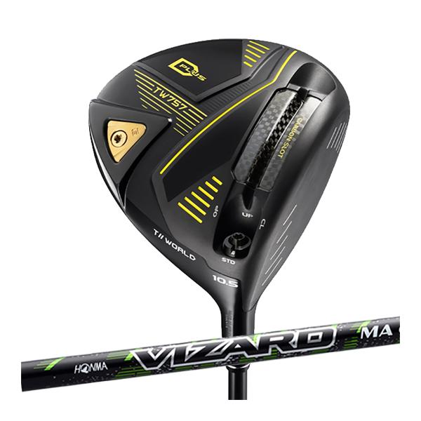 美品 ホンマ TW757 D ドライバー 10.5°、VIZARD R Amazon.co.jp: 本間ゴルフ ドライバー T//WORLD TW-757 Type-D