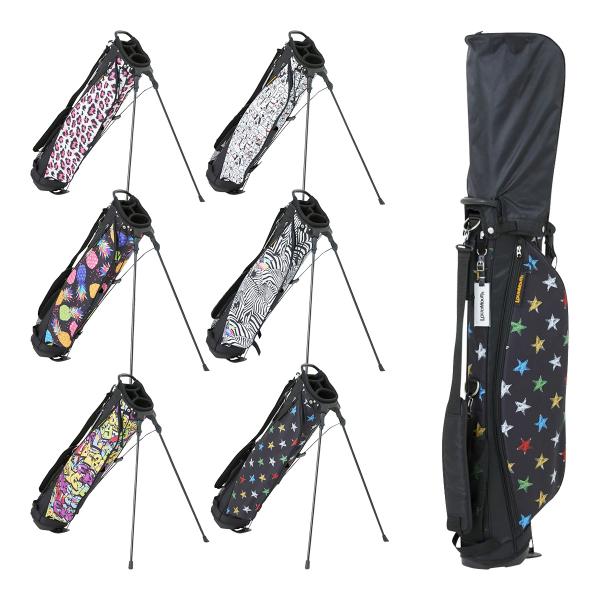 ラウドマウス　アスリート　ゴルフキャディバッグ　スタンド式　約9.5型　4分割 LOUDMOUTH 在庫処分 ラウドマウス 6.5型 キャディバッグ LM