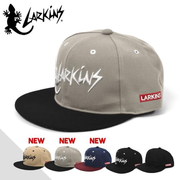 �L���b�v �X�q �����Y �������/LARKINS ���[�L���X/�A�N���� �h�J ���S �x�[�X�{�[���L���b�v �u�����h