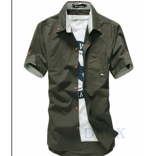シャツ メンズ カジュアルシャツ 夏 白シャツ 半袖 トップス ミリタリーシャツ スリム おしゃれ 夏服 ファッション Buyee Buyee Japanese Proxy Service Buy From Japan Bot Online