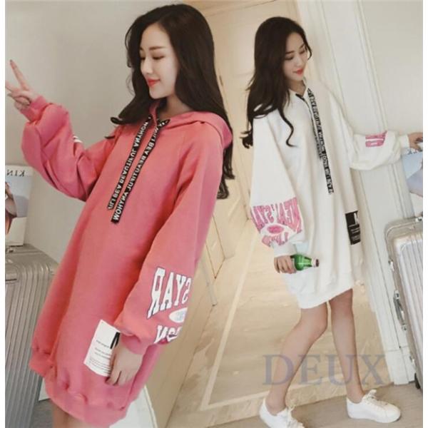 パーカー 薄手 レディース 長袖 ロング丈 トレーナー 秋トップス 字母柄 ゆったり カジュアル チュニック カットソー ブラウス Buyee Buyee Japanese Proxy Service Buy From Japan Bot Online