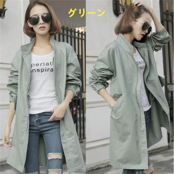 スプリングコート レディース トレンチコート ロング コート お洒落 春コート 19 代 30代 40代 50代 ジャケット Buyee Buyee Japanese Proxy Service Buy From Japan Bot Online