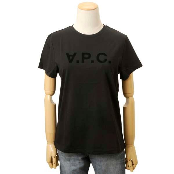A.P.C.（アーペーセー） Tシャツ レディース ブラック 黒 COBQX F26944