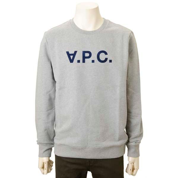 A.P.C.（アーペーセー） トレーナー メンズ グレー COECQH27378-PLA