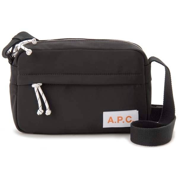 A.P.C. アーペーセー ショルダーバッグ ブラック 黒 PSADMH61385 A.P.C. アーペーセー ショルダーバッグ ブラック 黒 PSADMH61385