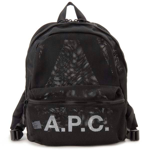A.P.C.（アーペーセー） リュック メンズ レディース ブラック 黒