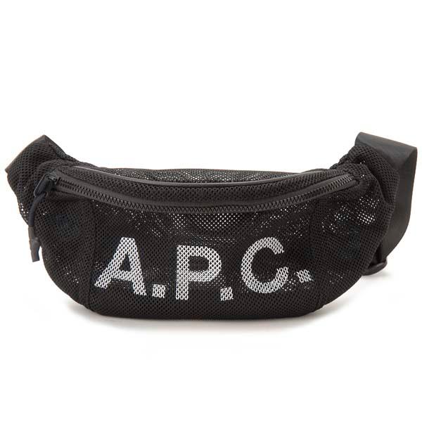 A.P.C.（アーペーセー） ボディバッグ メンズ レディース ブラック 黒
