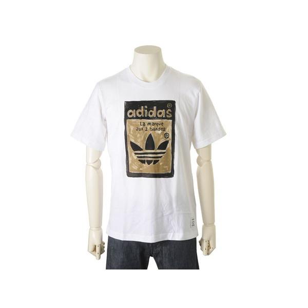 adidas Originals アディダス スーパースター Tシャツ AJ5205 Uネック 