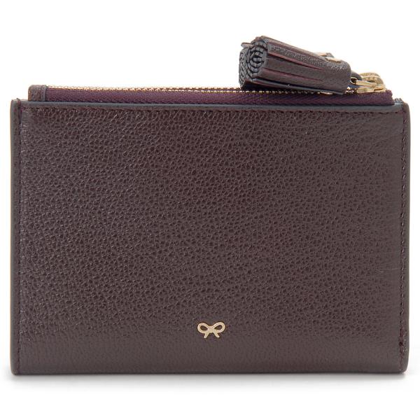 アニヤハインドマーチ ANYA HINDMARCH 二つ折り財布 レディース ボルドー 5050925204873 PEEPING EYES ANYA HINDMARCH（アニヤ・ハインドマーチ） 二つ折り財布 レディース