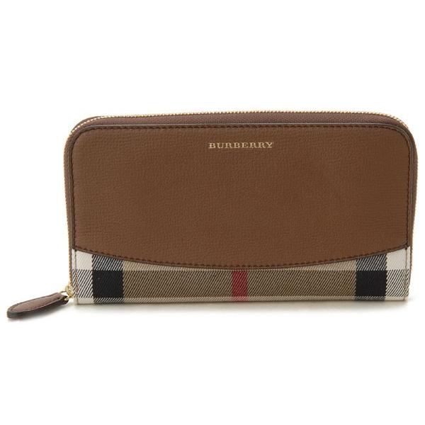 BURBERRY バーバリー ラウンドファスナー長財布 3975338 ハウス 