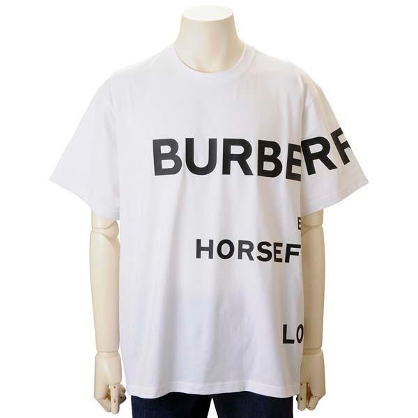 BURBERRY バーバリー Tシャツ メンズ ホワイト 8040691 オーバーサイズ 