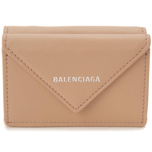 BALENCIAGA（バレンシアガ） 三つ折り財布 ピンク 391446 DLQ0N 6310