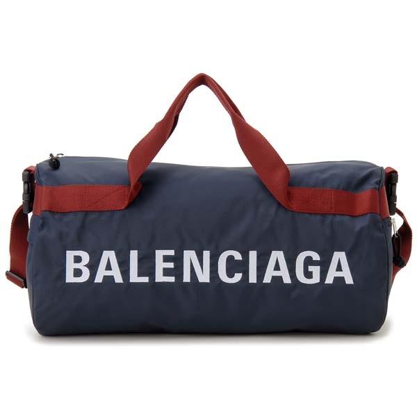 送料込】BALENCIAGA バレンシアガ ドラム型ボストンバッグ