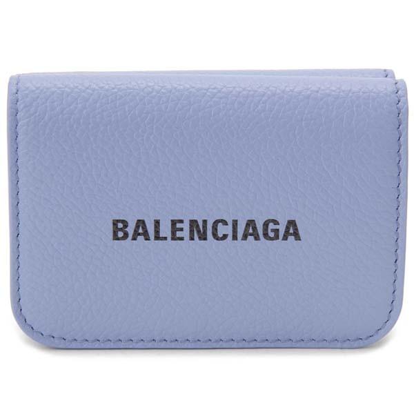 BALENCIAGA バレンシアガ 三つ折り財布 パープル 593813 1IZ43