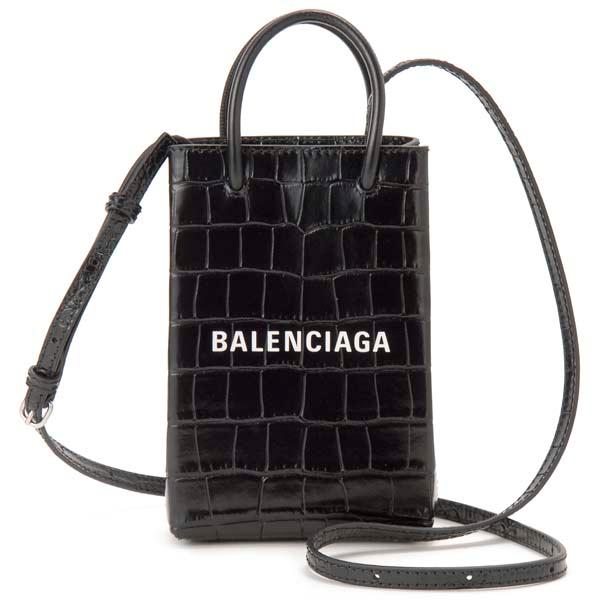 バレンシアガ BALENCIAGA ショルダーバッグ レディース ブラック 黒 593826 1LR3N 1000 ミニトート