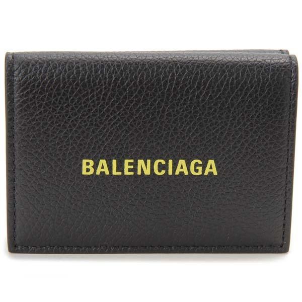 BALENCIAGA（バレンシアガ） 三つ折り財布 ブラック 594312 1IZF3 1072