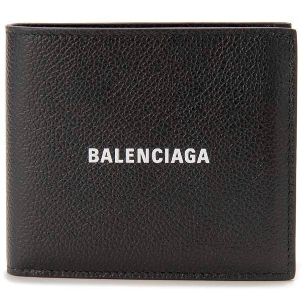 BALENCIAGA（バレンシアガ） 二つ折り財布 メンズ ブラック 黒色