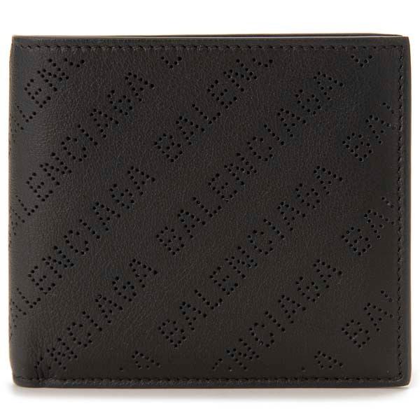 BALENCIAGA（バレンシアガ） 二つ折り財布 メンズ ブラック 594315