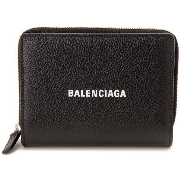 BALENCIAGA（バレンシアガ） 二つ折り財布 ブラック 650879 1IZI3 1090