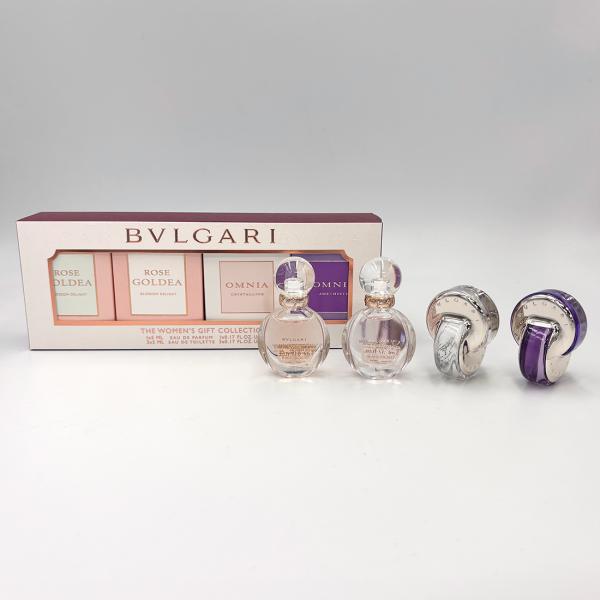 BVLGARI ブルガリ ウーマン ギフトコレクション N3 オードパルファム オードトワレ 5ml×4 レディース 香水