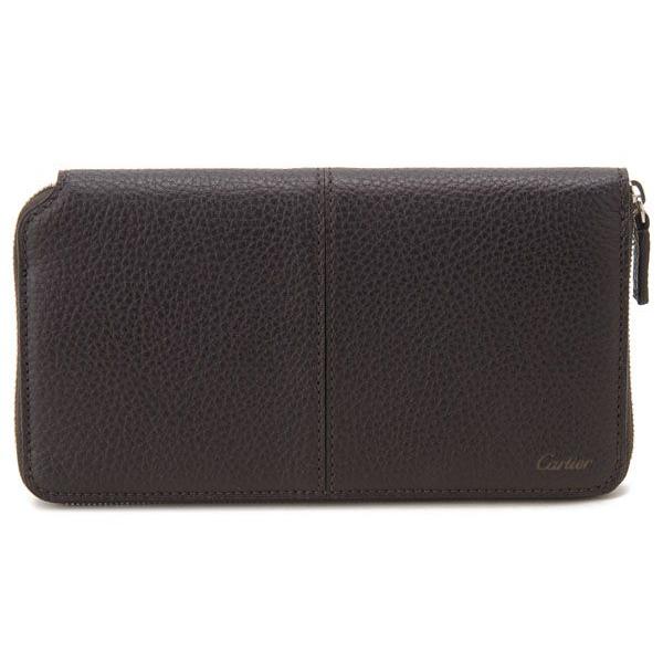 Cartier(カルティエ) 長財布 Cartier カルティエ 長財布 ラウンドファスナー サントス ドゥ