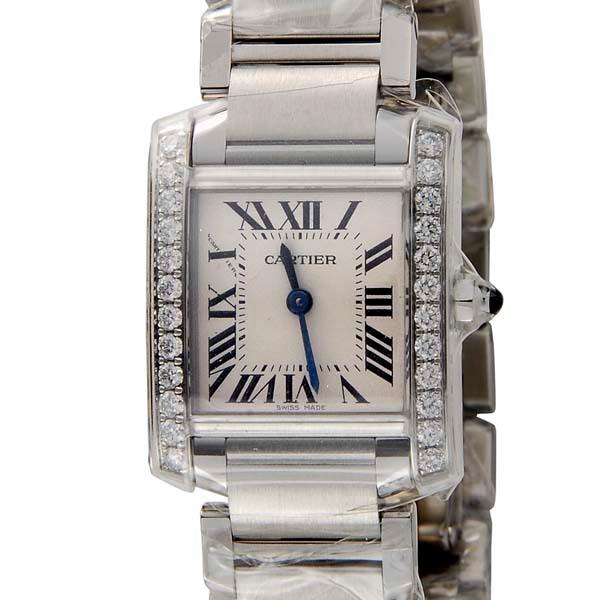 カルティエW4TA0008タンクフランセーズ3コマ Cartier（カルティエ） 時計 レディース W4TA0008 タンクフランセーズ