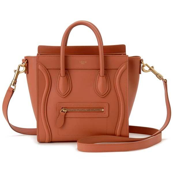 CELINE セリーヌ ハンドバッグ レディース テラコッタ ブラウン 18924  