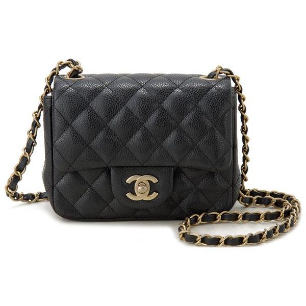 シャネル CHANEL ショルダーバッグ A35200-Y30856-94305 マトラッセ キャビアスキン チェーンショルダー ブラック レディース  ブランド