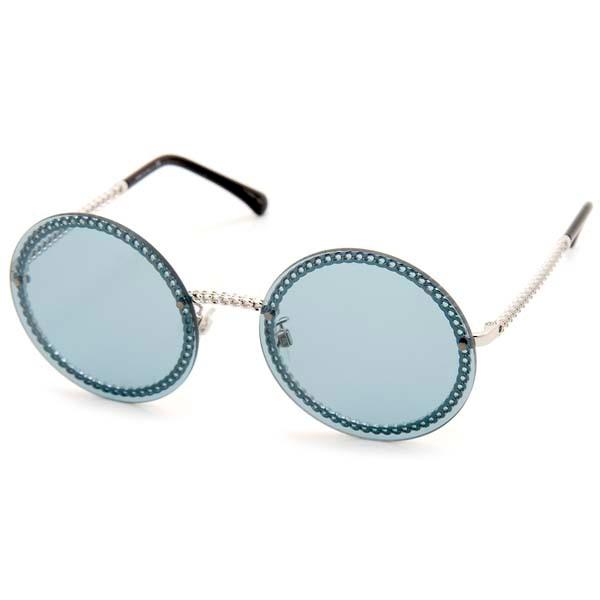 極美品 CHANEL シャネル サングラス ココマーク デニム キャットアイ サイズ54◻︎19 140 ブルー 5342-A c.1552/S2  中古 63502 – Casanova Vintage