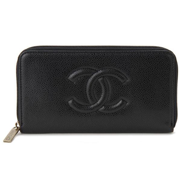 CHANEL シャネル ラウンドファスナー長財布 A50071 Y25444 94305 