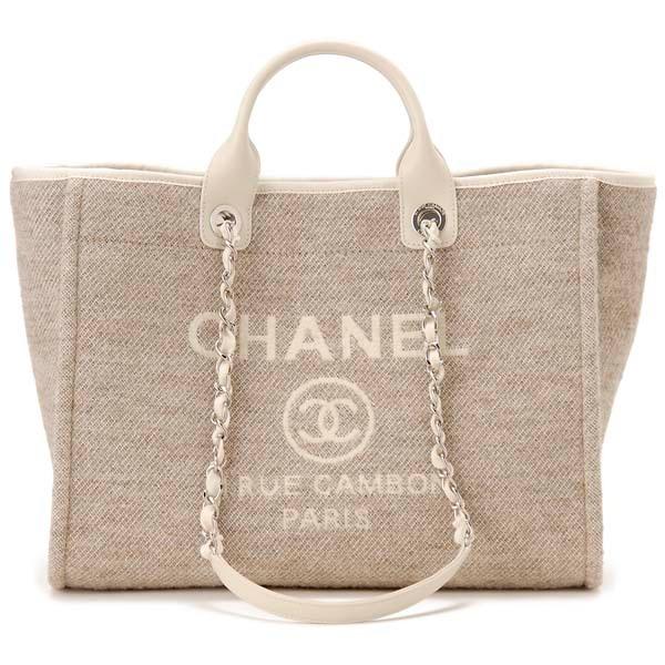 CHANEL シャネル バッグ トートバッグ レディース ベージュ CHANEL シャネル バッグ トートバッグ レディース ベージュ