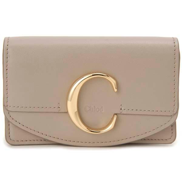 Chloe（クロエ） 名刺入れ カードケース レディース グレー 19AP087
