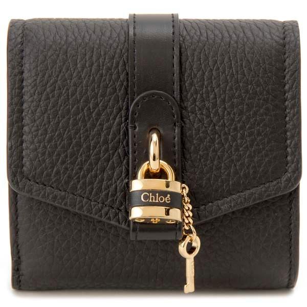 Chloe（クロエ） 三つ折り財布 レディース ブラック 20SP315 B71 001