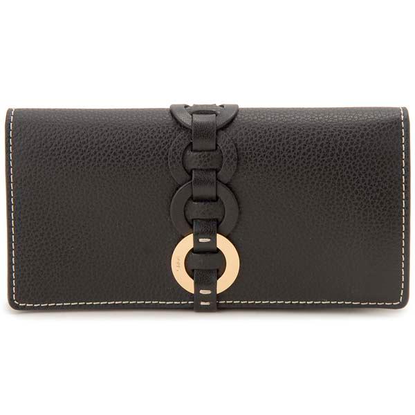 Chloe クロエ 長財布 レディース ブラック 21SP115 E04 001 DARRYL 