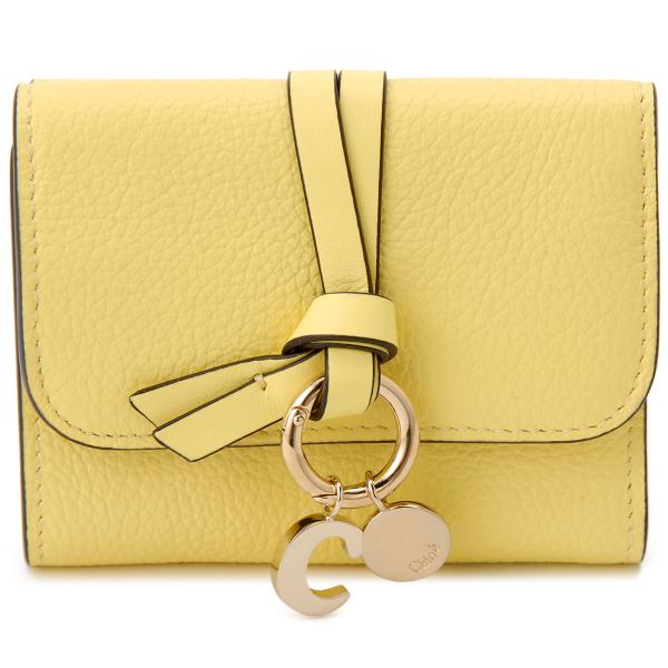 Chloe クロエ 三つ折り財布 レディース イエロー CHC21WP945 F57 703 