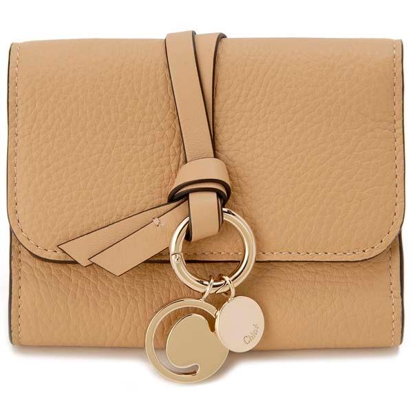 Chloe（クロエ） 三つ折り財布 レディース ブラウン 21WP945 F61 275