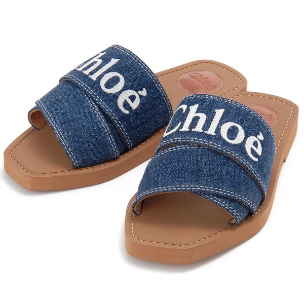 Chloe クロエ サンダル レディース CHC23A188FR 45D WOODY ウッディ Chloe（クロエ） サンダル レディース CHC23A188FR 45D WOODY ウッディ