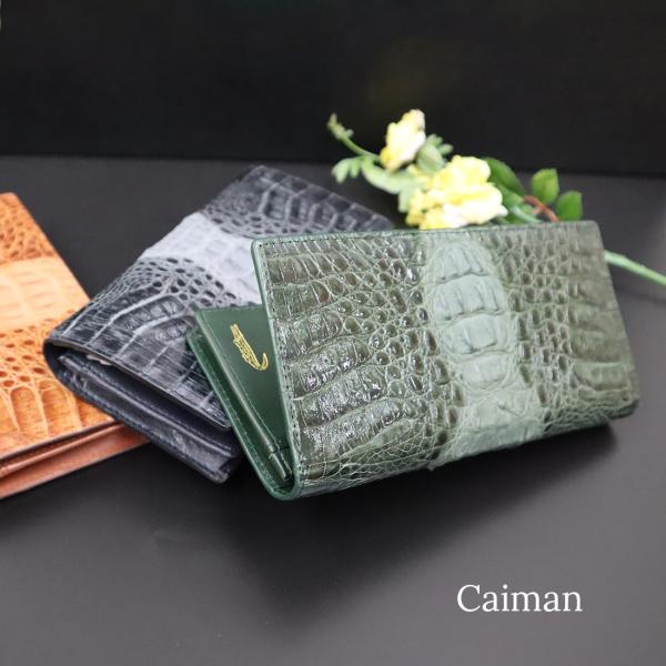 ※新品※RODANIA フロントカイマン牛革2wayバック・長財布・カード入れ カイマン ワニ革 長財布 本革 メンズ レディース 公式 RODANIA