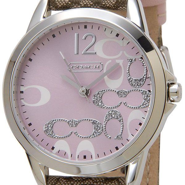 本日限定！COACH コーチ レディース腕時計 クラシック シグネチャー 32mm ピンク 14501621 本日限定！COACH コーチ レディース腕時計 クラシック シグネチャー