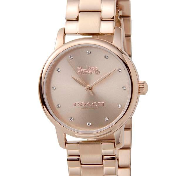 COACH ローズゴールド アナログ時計 COACH コーチ 腕時計 レディース