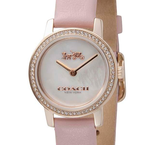 COACH（コーチ） 時計 レディース ホワイト×ピンクゴールド 14503363 