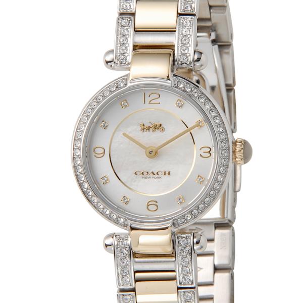 COACH 腕時計 14503840 CARY ホワイトシェル クォーツ COACH コーチ 腕時計 レディース 14503840 CARY キャリー