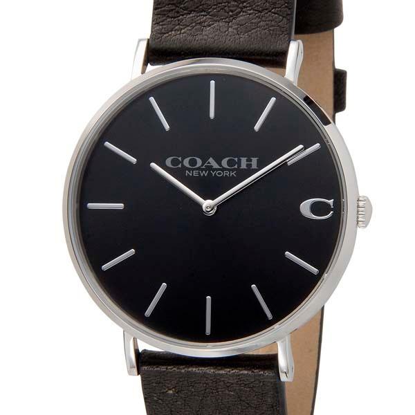 COACH/コーチ CHARLES ステンレススチール 腕時計 ブラック COACH コーチ 時計 メンズ 腕時計 コーチ時計 コーチ腕時計