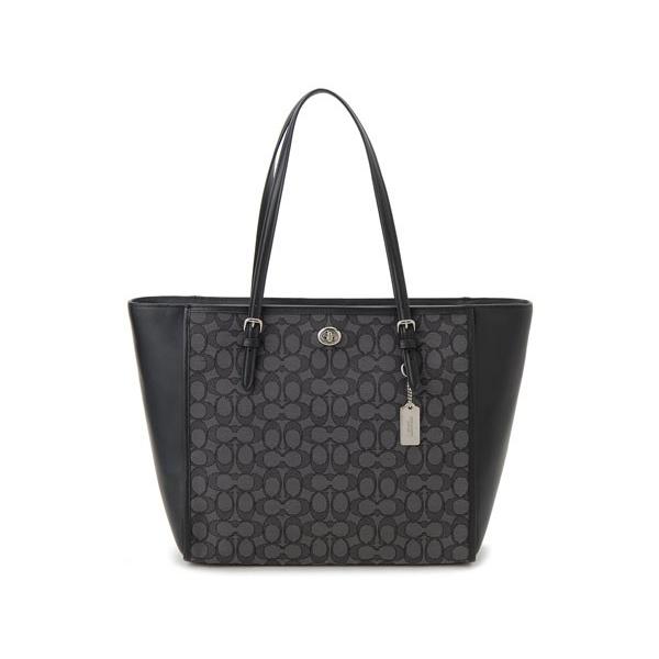 COACH コーチ トートバッグ 36932 SVDK6 シグネチャー ターンロック 
