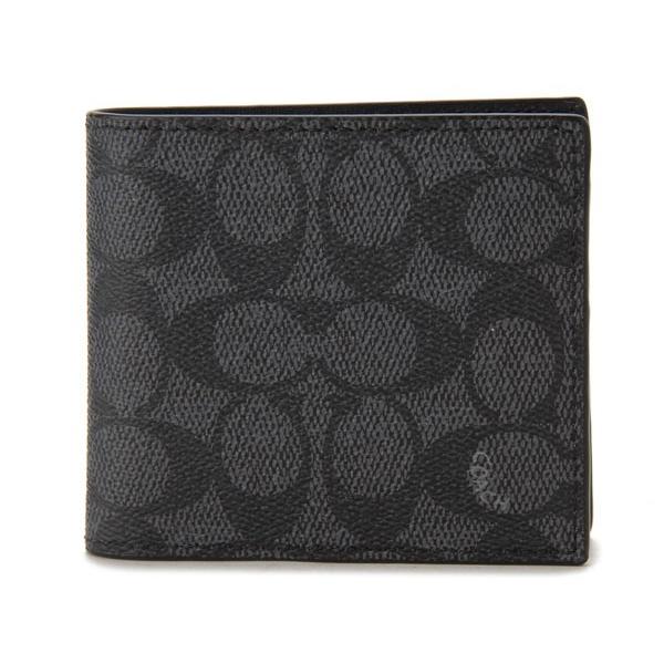 COACH　オールド　コーチ 財布 革 二つ折り COACH コーチ 二つ折り財布 74937 CHR シグネチャー コイン ウォレット