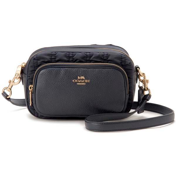 COACH（コーチ） ショルダーバッグ レディース ミッドナイト ネイビー
