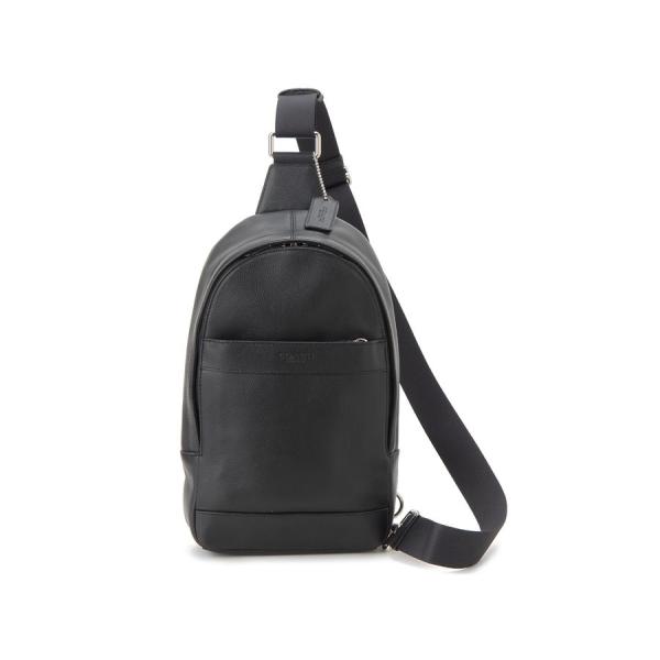 コーチ ボディバッグ ワンショルダー 肩掛け ロゴ レザー 本革 F54770 COACH コーチ ボディバッグ F54770 BLK ワンショルダーバッグ