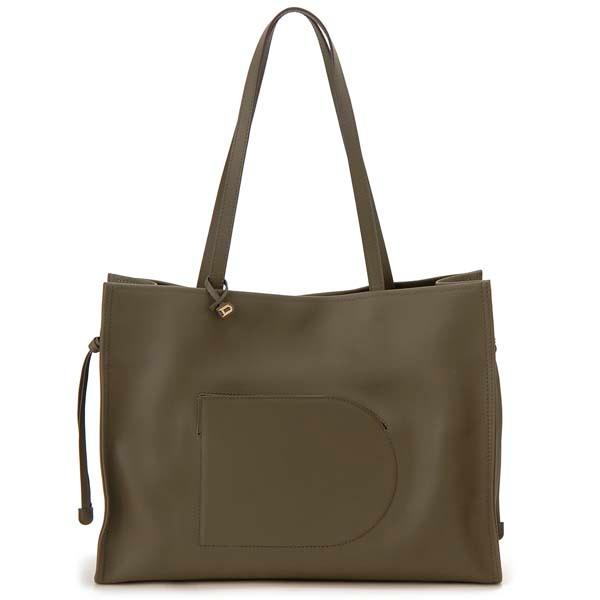 DELVAUX デルヴォー Delvaux トートバッグ レディース カーキ D DELVAUX デルヴォー Delvaux トートバッグ レディース カーキ D