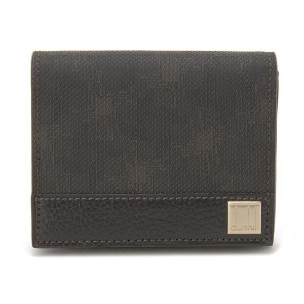 美品☆ダンヒル☆コインケース ディーエイト ダークブラウン C0510 dunhill ダンヒル L2H780B D-EIGHT ディーエイト コインケース